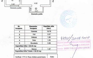 Apartament 1 camera, ultracentral 30 mp - Poză 11