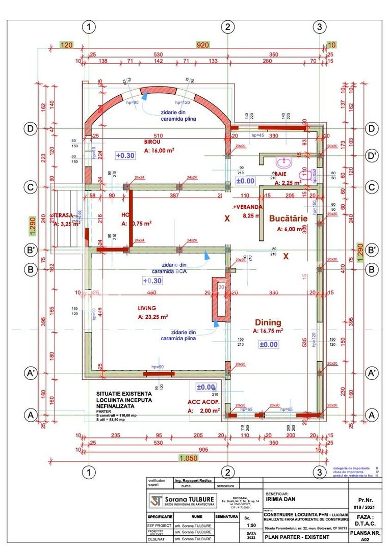 PREȚ REDUS!!! Vilă de vânzare, str. Porumbelului nr. 22, Botoșani - Poză 10