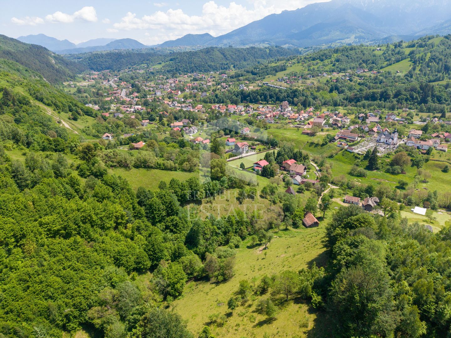 Moieciu de Jos |Teren 11.381 mp | Panoramă, potențial turistic - Poză 11
