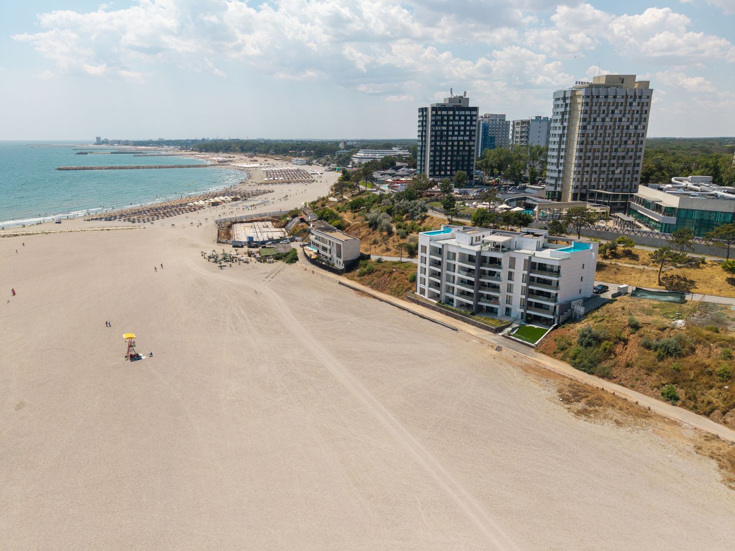 PENTHOUSE CU PISCINA, VEDERE PANORAMICA LA MARE/FALEZA OLIMP - Poză 30