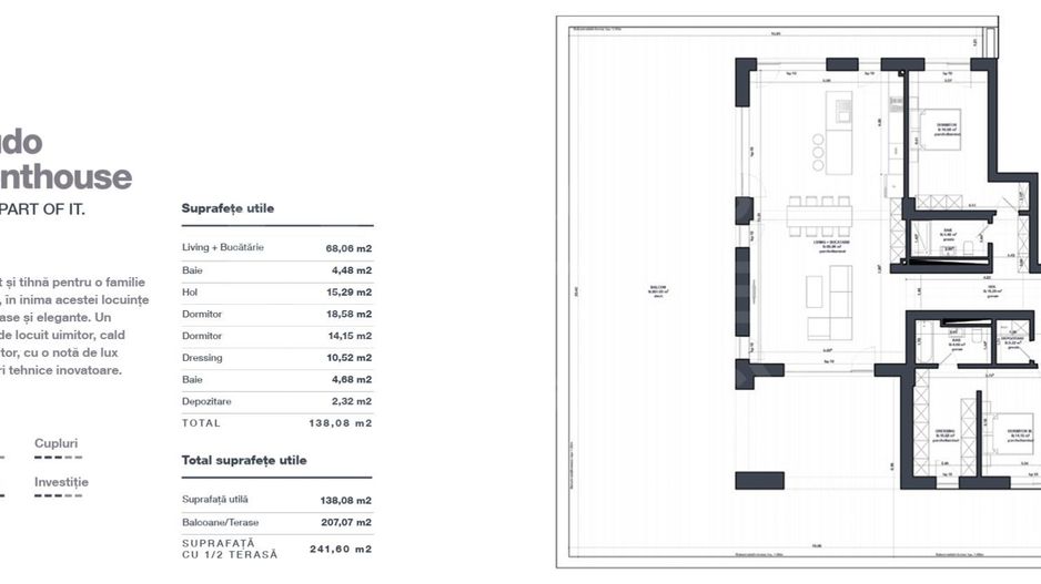 Vânzare, Penthouse, Complex Kudo by Kasper Development, Brașov - Poză 20