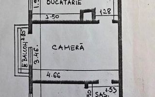 Apartament cu 3 camere / 52mp/ in zona Dacia - Poză 8