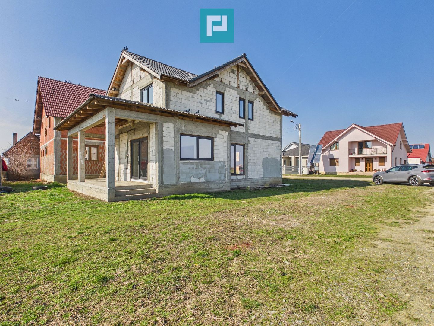 Casă nouă, finisată interior, 130mp utili Curtici - Poză 1