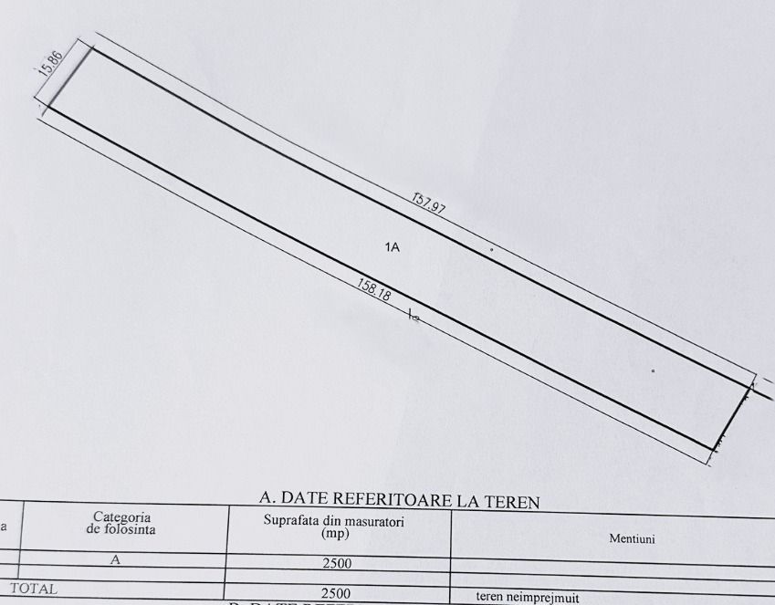 Teren de vanzare Dragomoresti Deal, Str. Bujorului, 2500 mp, utilitati - Poză 3