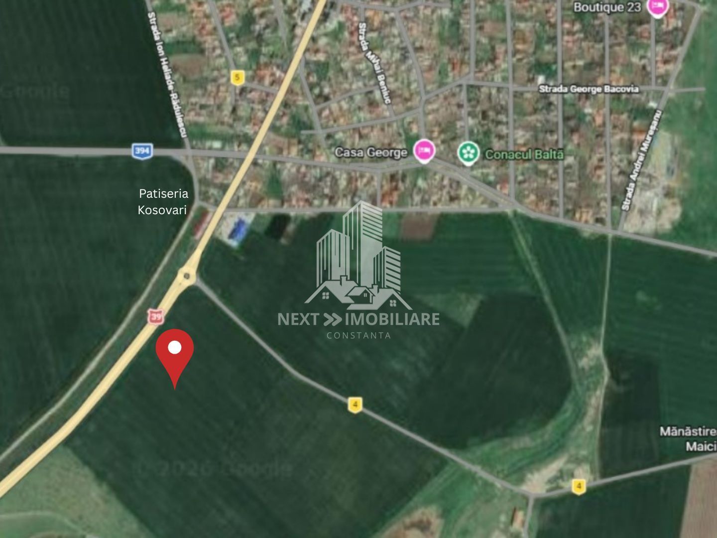 Teren intravilan, 4ha,  lotizat,  comuna 23 August - Poză 3