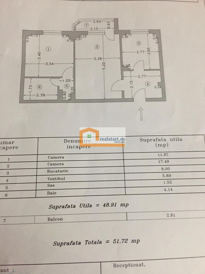 Lizeanu - Stefan cel Mare, complet renovat si mobilat, metrou, bloc reabilitat - Schiță 52