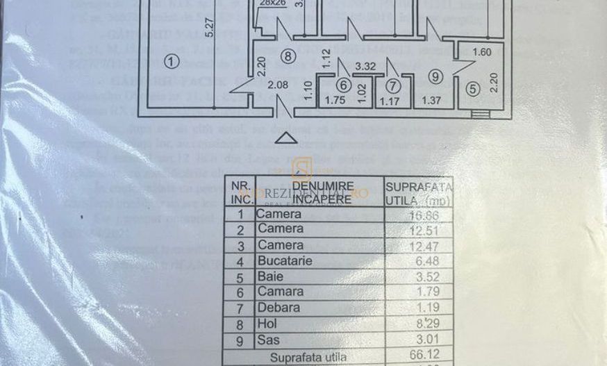 3 Camere Decomandat, Etaj 1, Aproape Metrou Piata Sudului - Poză 9