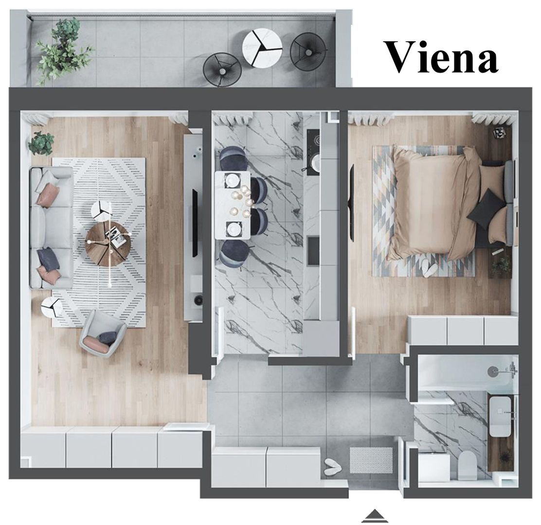 De vanzare APARTAMENTE NOI – la pret de dezvoltator, Nufarul, Oradea - Poză 14