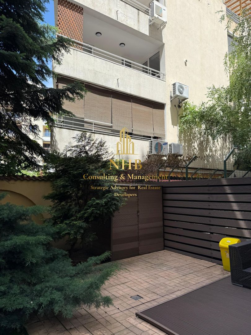 Apartament de ichiriat -3 camere + gradina100 mp-Herastrau -PARCARE - Poză 17