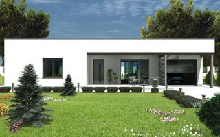 Casa individuala parter cu garaj 813mp teren an 2024 - Poză 2