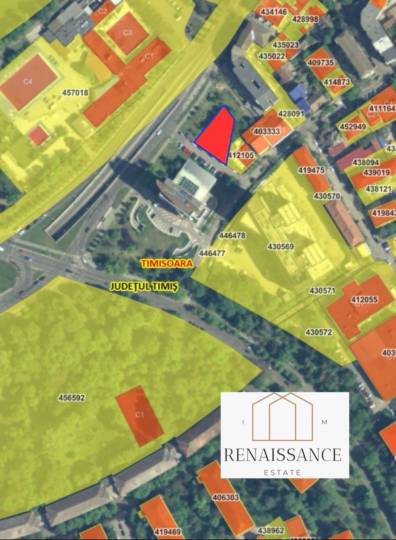 Central Complex Studentesc Teren 759mp S+P+7E+R | POT 50% CUT 2.4 - Poză 3