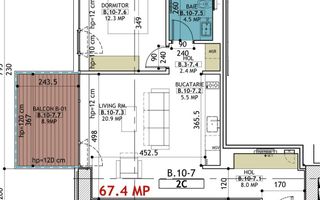 Apartament 2 Camere - Loc de Parcare - Verdi Park - Poză 12