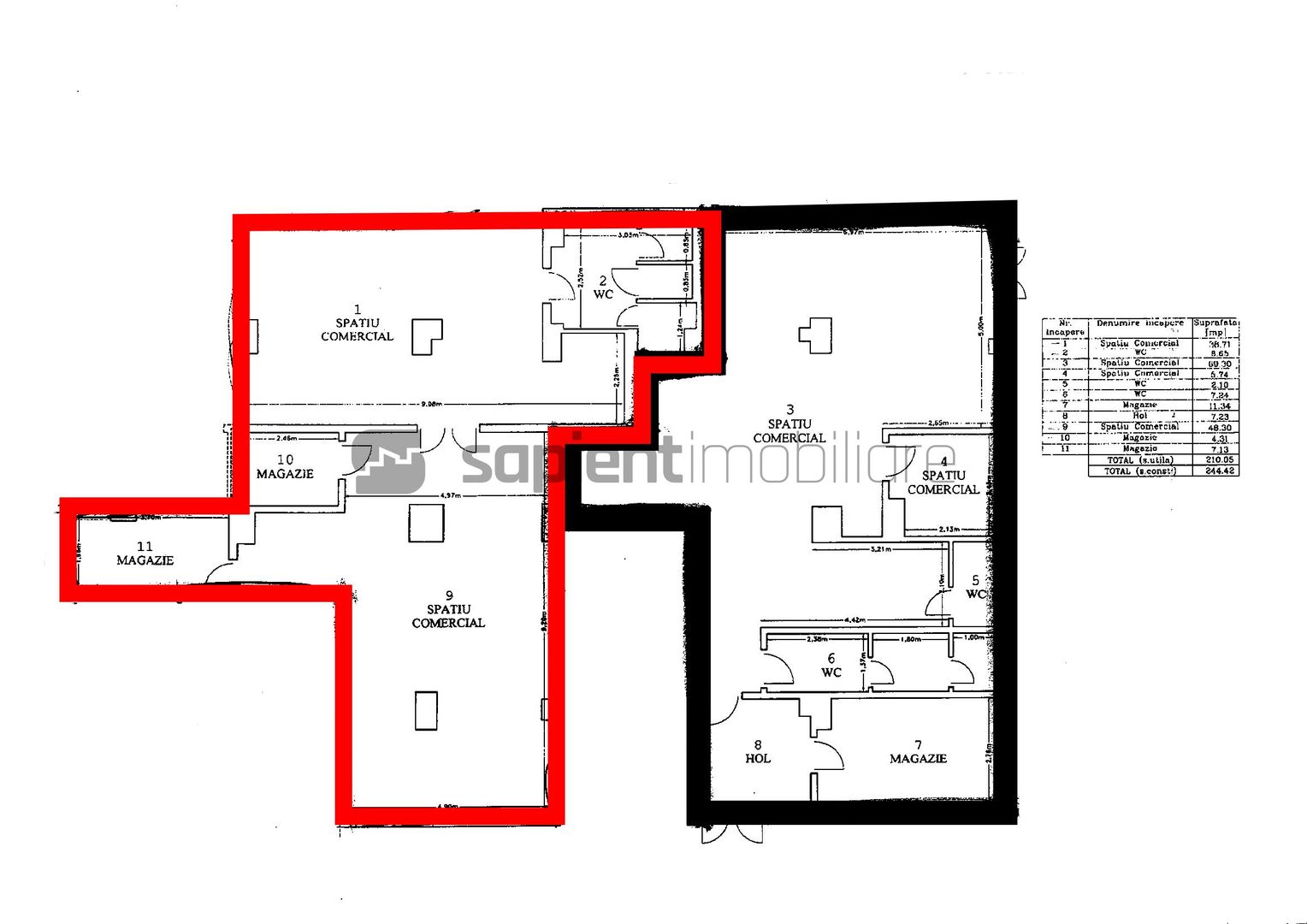 Sapient | Spațiu comercial _ str. Sovata, cart. Rogerius - Schiță 10