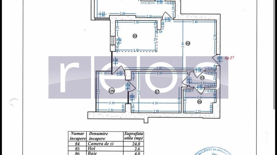 DE VANZARE APARTAMENT MODERN 3 CAMERE CU TERASA -  ZONA AVIATIEI - Poză 9
