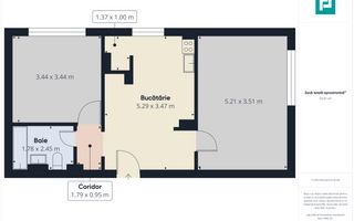 Apartament pe Malul Mureșului în Micălaca - Poză 10