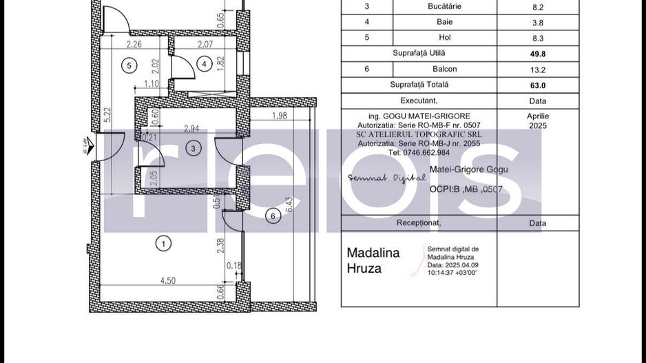VANZARE APARTAMENT 2 CAMERE | PRIMA VISTA | 50MP | NEMOBILAT | - Poză 5