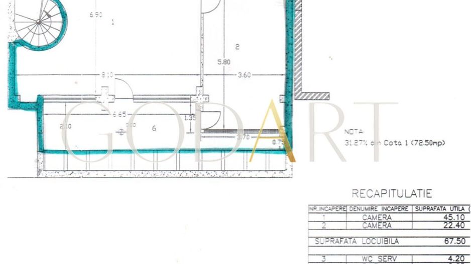 DUPLEX EXCLUSIVIST CU PISCINA PRIVATA | SAUNA | GRADINA | AVIATORILOR - Poză 14