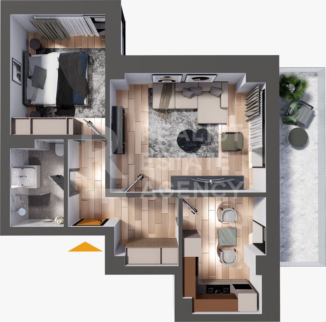 Vânzare, apartament, 2 camere, Iași - Poză 1