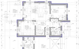 Casa MODERNA cu Garaj si teren 550mp - Schiță 6