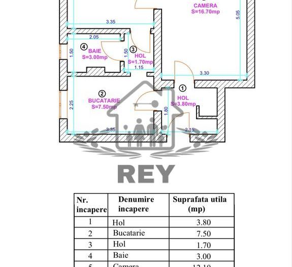 Apartament 2 camere de vânzare | Zona Rahovei–Sibiu | Complet renovat și mobilat - Poză 8