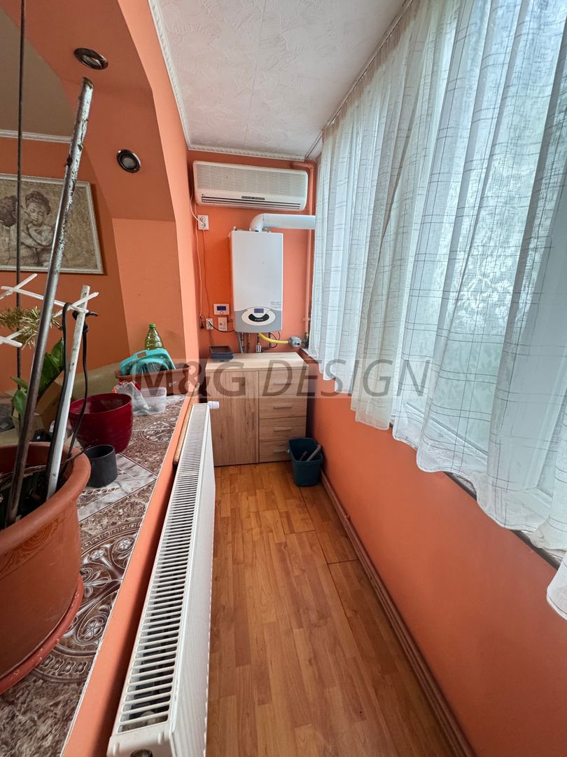 3 camere decomandat zona Girocului  etaj 1 CENTRALA, CLIMA - Poză 8