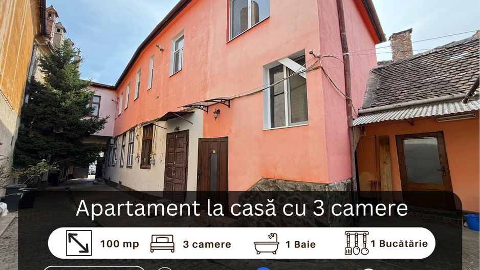Apartament 3 camere, Mediaș - Poză 1