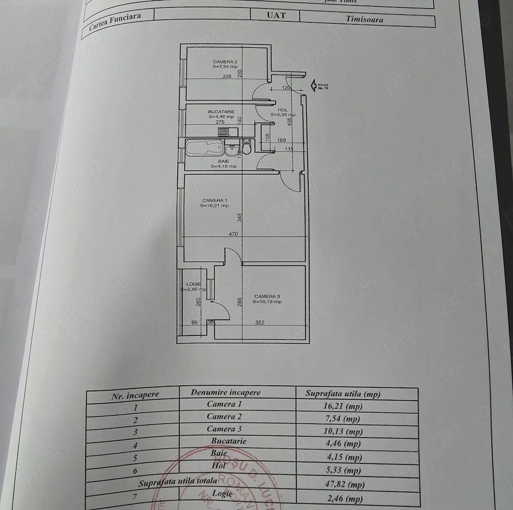 Apartament 3 camere | Etaj 2 | Calea Șagului | Timișoara - Poză 10