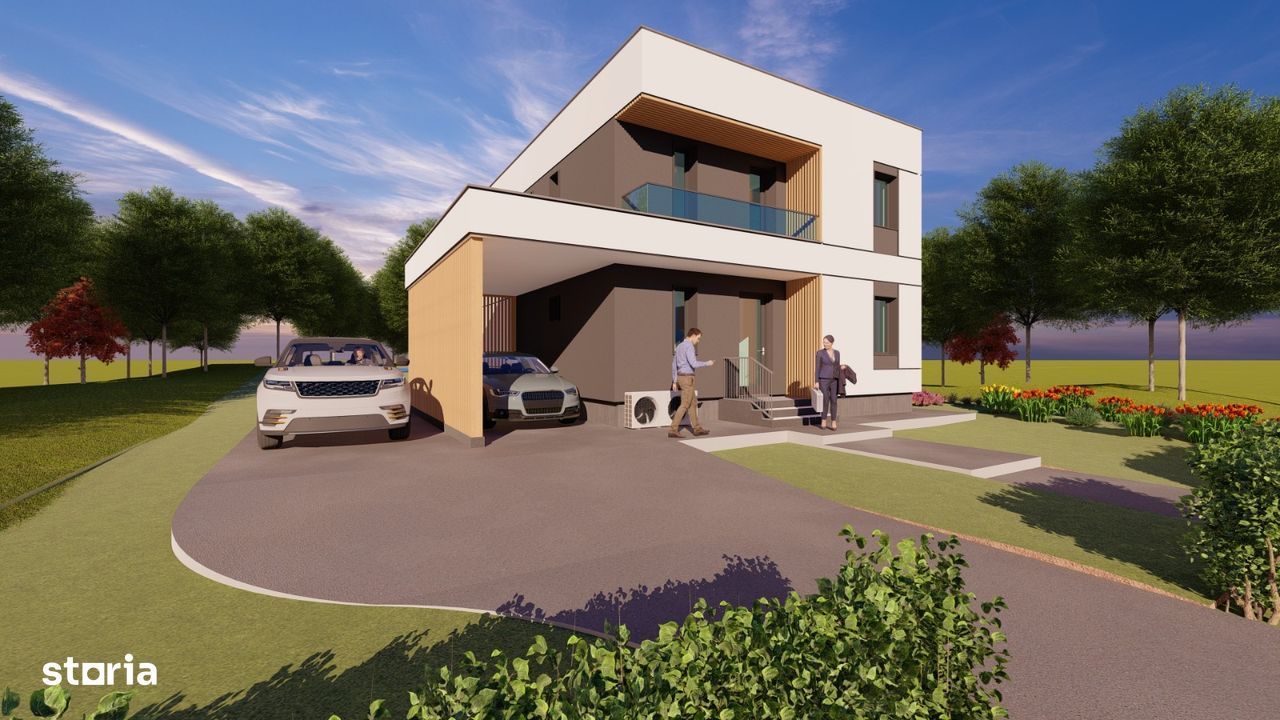 Vand casa noua P+E in Cluj-Napoca, str. Soporului, 800mp teren - Poză 3