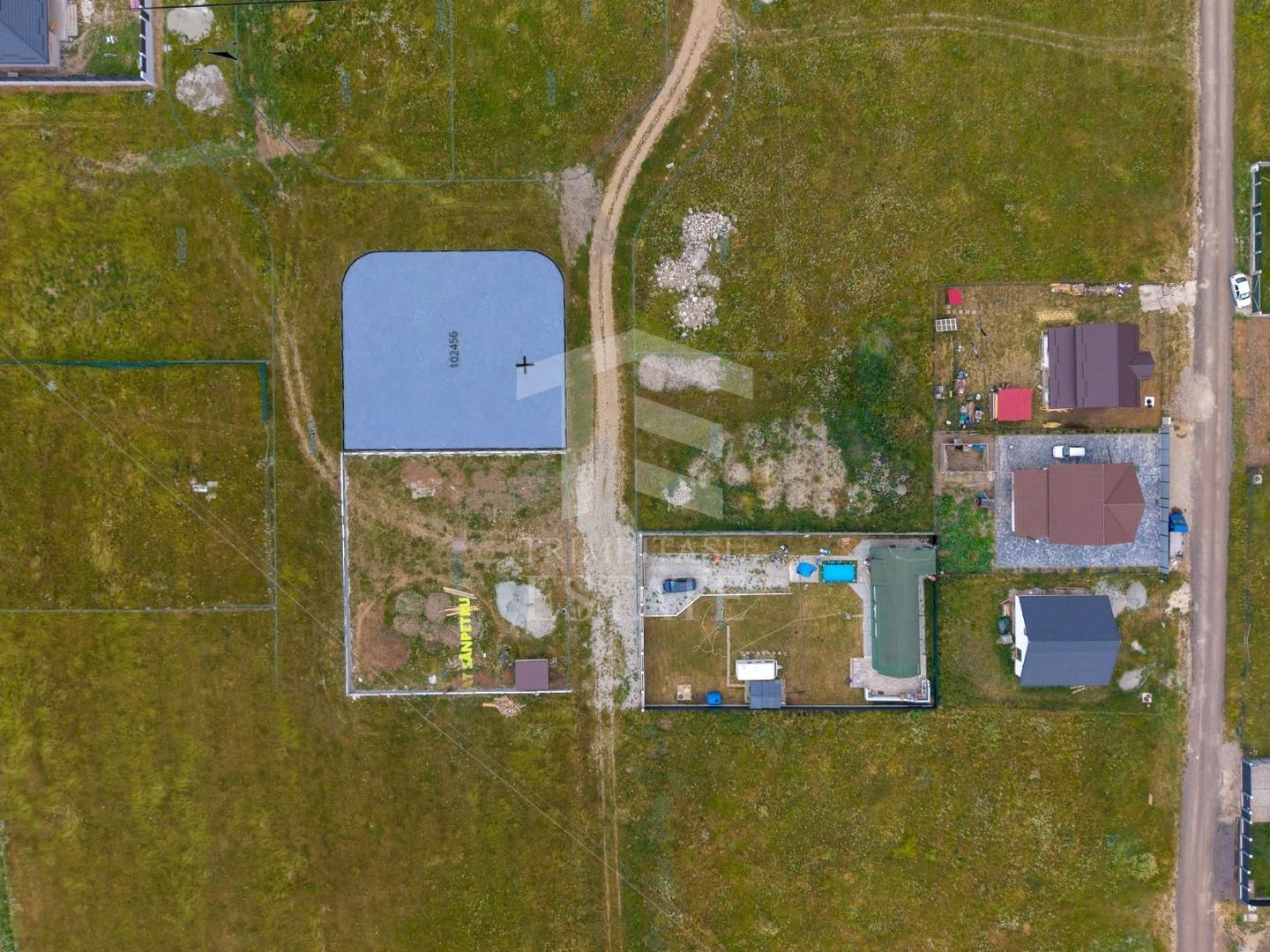 Sanpetru |Teren intravilan 733mp | 3 fronturi stradale - Poză 4