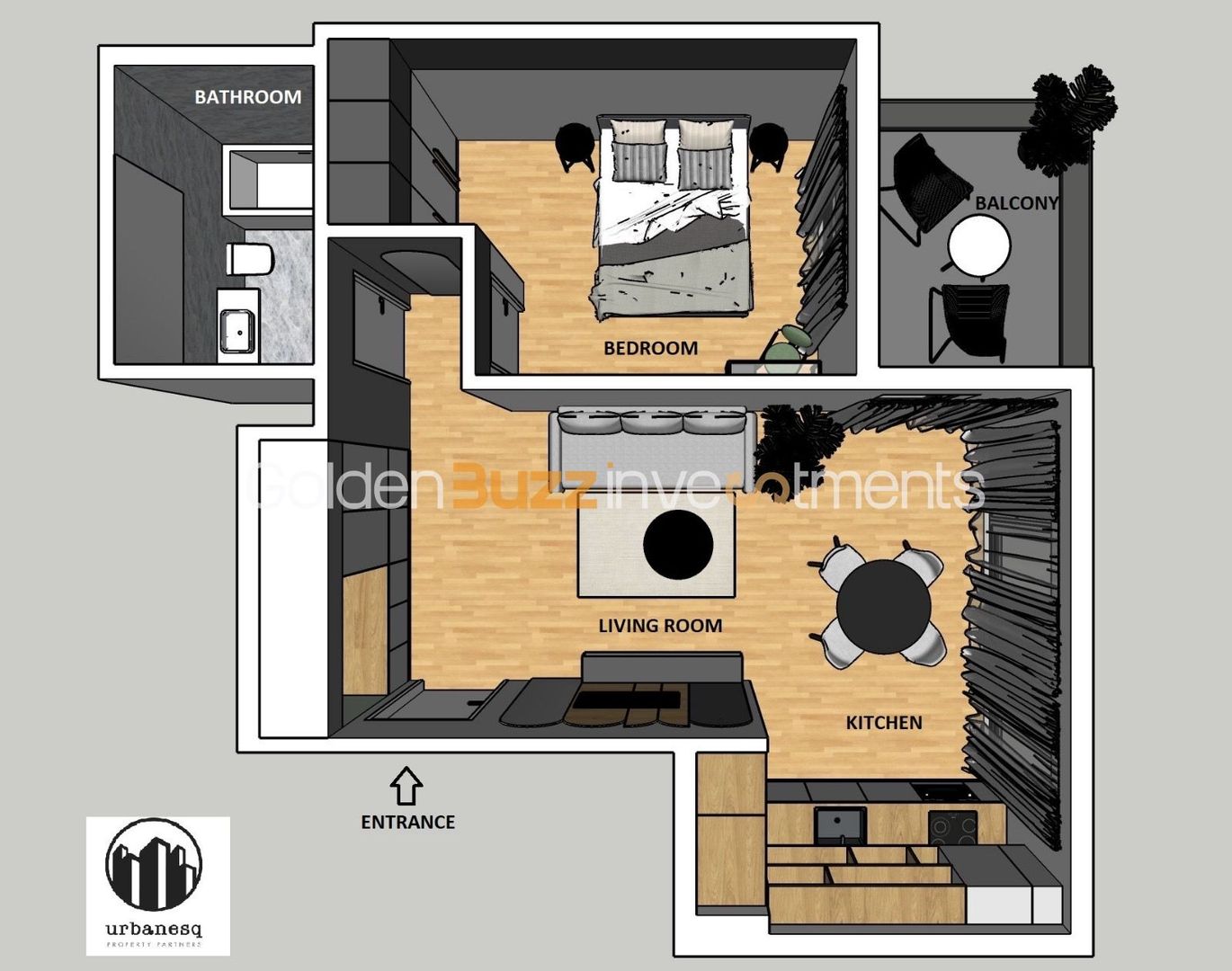 Apartament unic 2 camere Avalon - Pipera - Poză 18