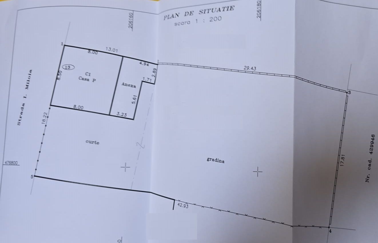 Teren intravilan | Str. Miloia Timisoara | Asfalt | Toate utilitatile - Poză 1