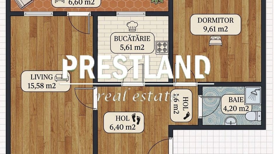 Apartament de 2 camere, decomandat, et .3 in aprpiere de Parcu Sub Arini!! - Poză 1
