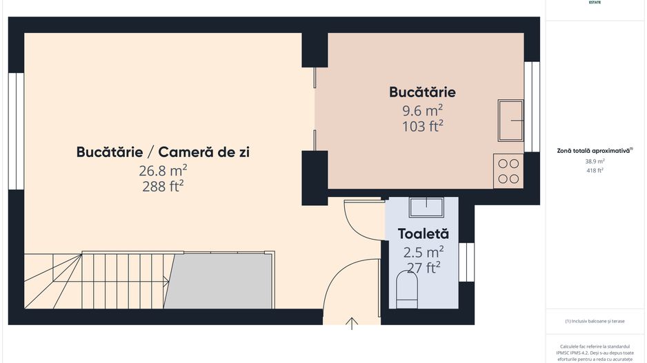 Casă tip Duplex 3 camere - mobilat modern - Sânandrei - Timișoara - Poză 17