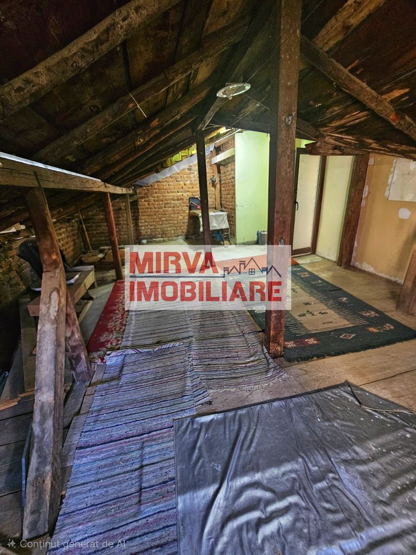 Casa P+1E+M, cu 5 camere în Cantacuzino – ideală birouri sau locuință - Poză 48