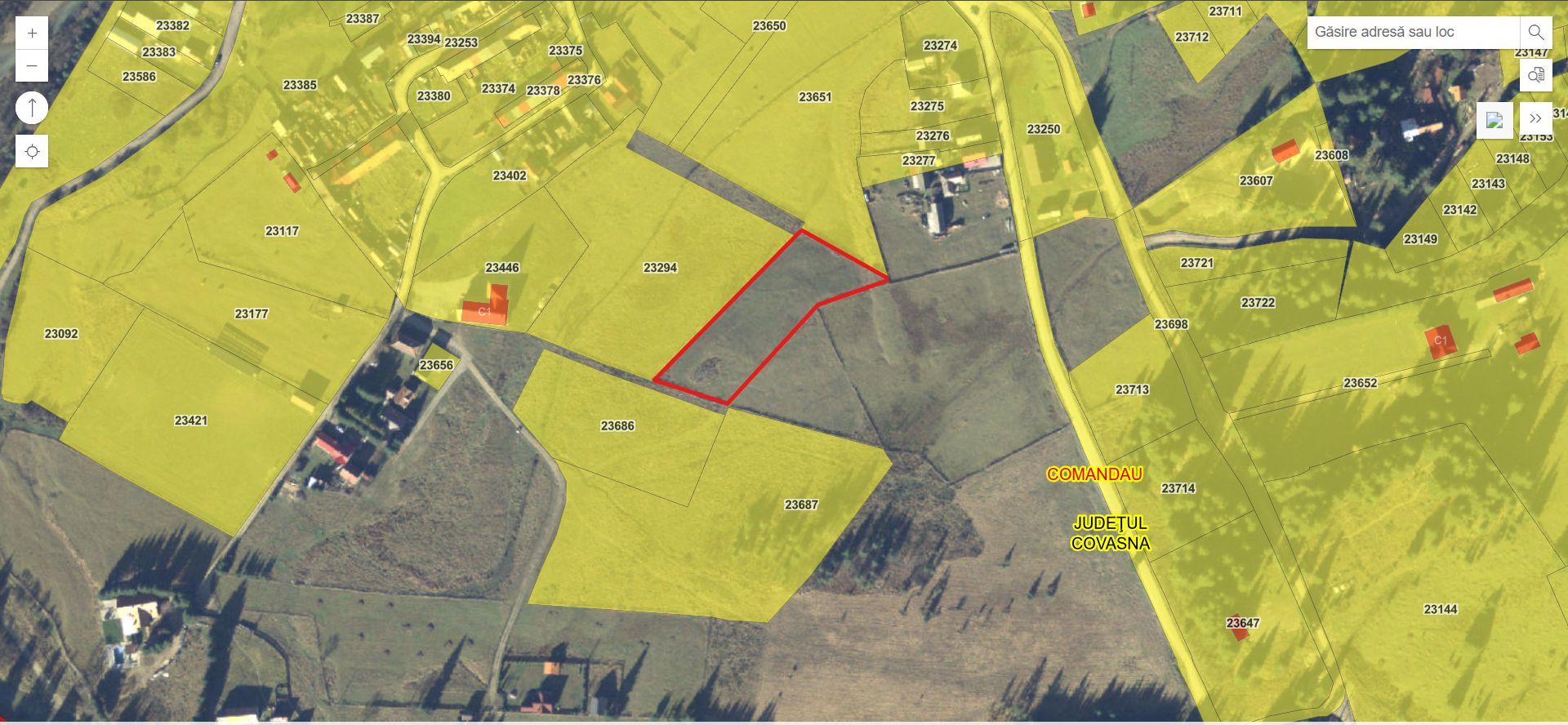 Teren intravilan de vânzare, 3900mp în Comandău! - Poză 1