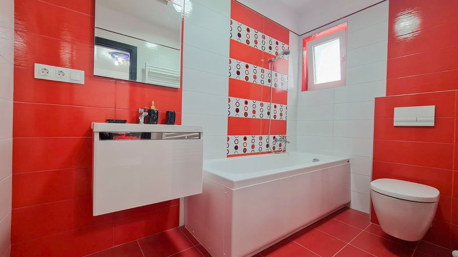 Apartament nou, mobilat și utilat - 3 camere, 2 bai și curte - Poză 15