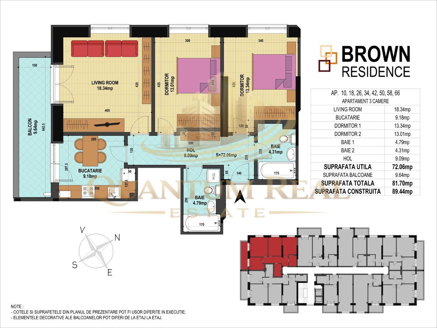 Apartament nou 3 camere- Drumul Binelui | Comision Zero - Poză 2