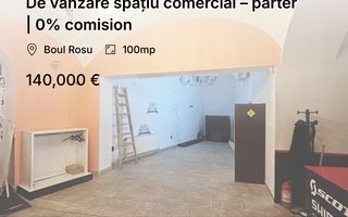 De vânzare spațiu comercial – parter | 0% comision - Poză 1