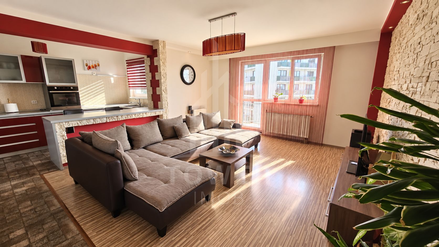 Apartament modern cu 2 camere, 58 mp, open-space și balcon - Aleea Streiu, Sibiu - Poză 2