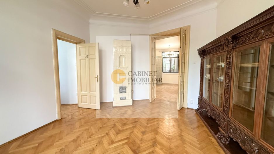 3 camere I 96 mp totali I Rosetti I Parter inalt I Pretabil cabinet - Poză 9