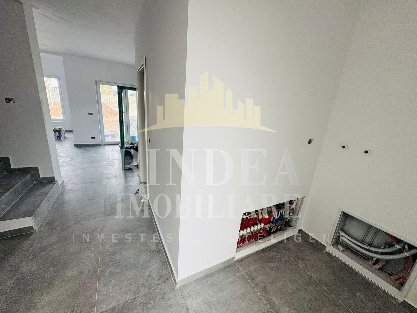 Duplex modern 3 dormitoare, 3 bai, pompa caldura - Giarmata - Poză 11