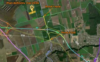 📍 Nord | 3 min Rond A0/A3 | Activ Strategic | Ștefănești | 4 ha - Poză 1