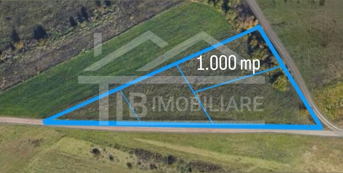 Teren, 1.000 mp, intravilan, Zona Belvedere - Poză 1