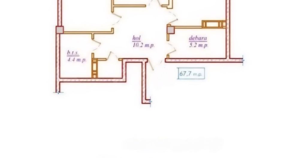 Vânzare, apartament, 2 camere, str. Nicolae Dimo, Durlești - Poză 2