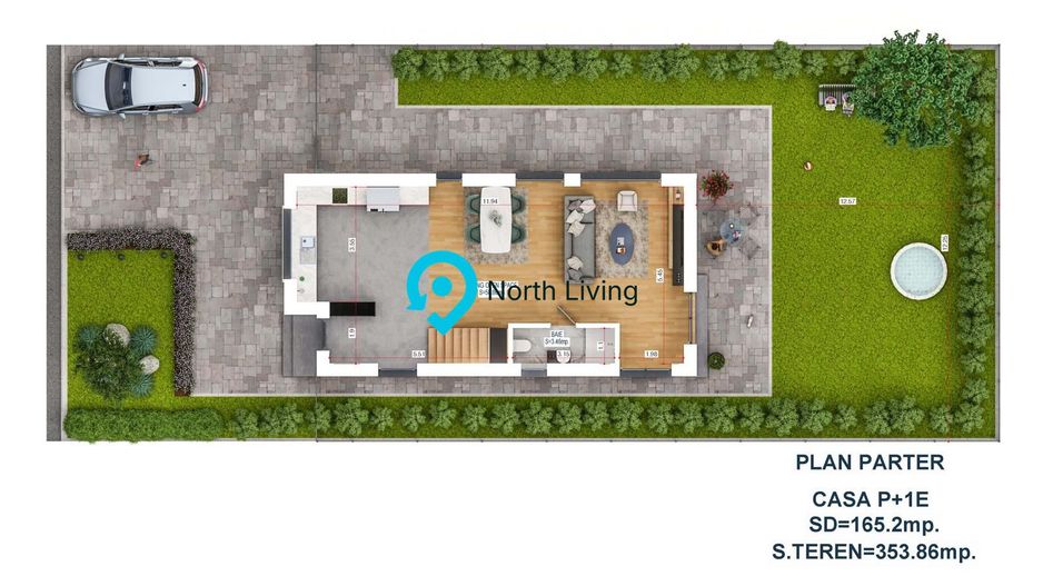 Vila P+1 | Ansamblu Nou zona Tunari - Poză 19