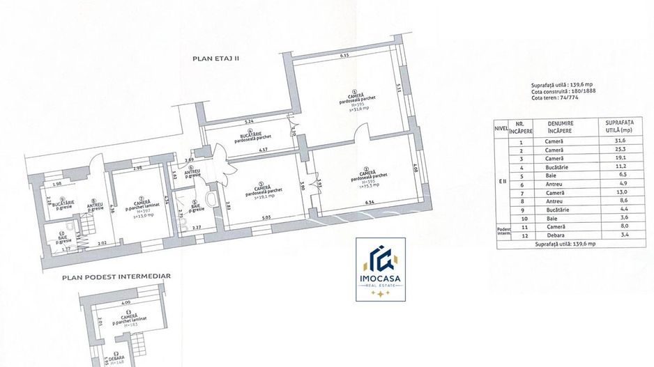 Centru Arad, Apartament 5 camere de vanzare, priveliste panoramica - Poză 24