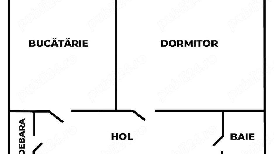 Garsonieră Decomandată | 32 MP | Parter | Burdujeni – Jean Bart - Poză 7