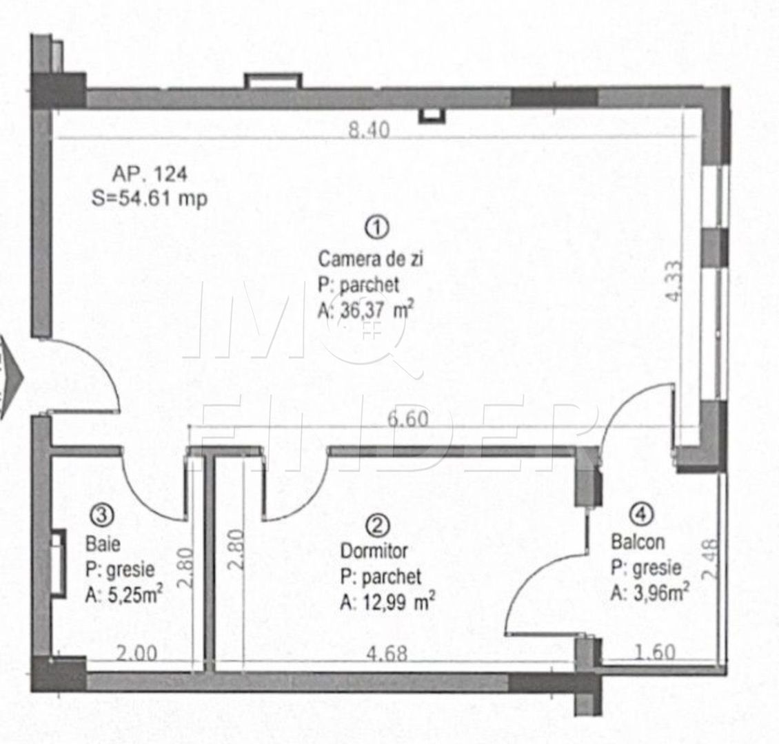 Apartament 2 camere, 55 mp utili, langa Baza Sportiva - Poză 9