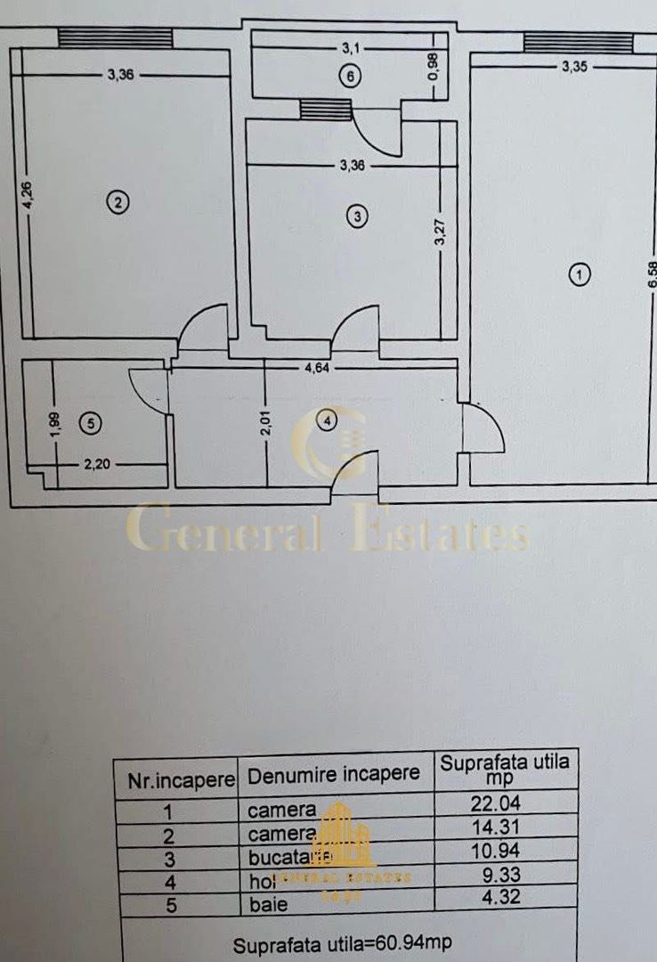 Vânzare apartament 2 camere, la cheie | Valea Lupului - Poză 15