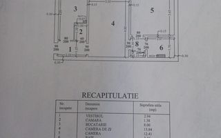 2 Camere - 50MP | Decomandat | Creditabil | Apusului - Schiță 6
